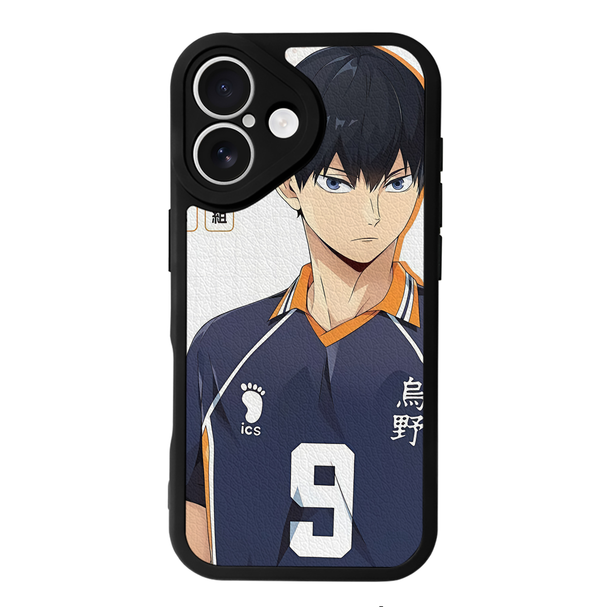 （画像用） ハイキュー!! Haikyu!! 【iPhone 16シリーズ対応】シリコンスマホケース（レザー調） 材質：シリコン